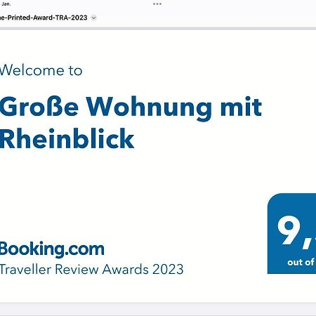 بوبارد Grosse Wohnung Mit Rheinblick المظهر الخارجي الصورة