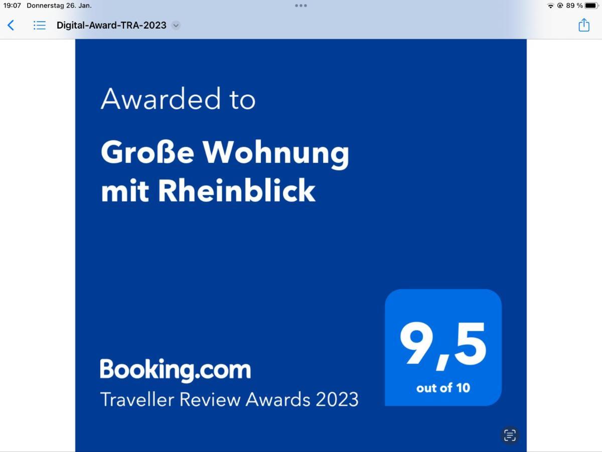 بوبارد Grosse Wohnung Mit Rheinblick المظهر الخارجي الصورة
